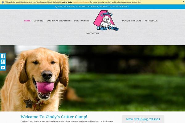 Think theme site design template sample