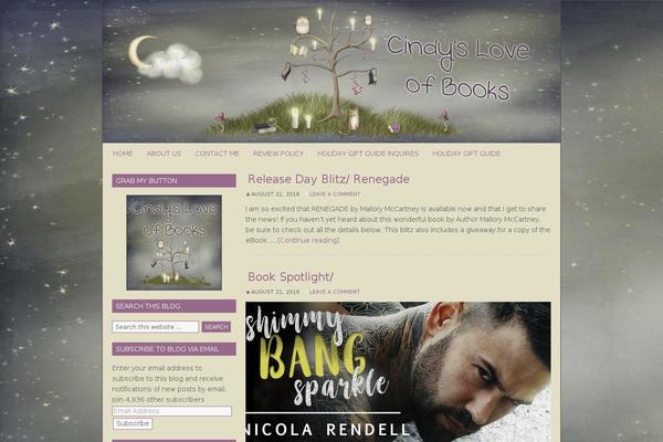 Site using Ultimate-book-blogger plugin
