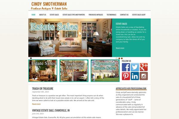 Galaxy theme site design template sample