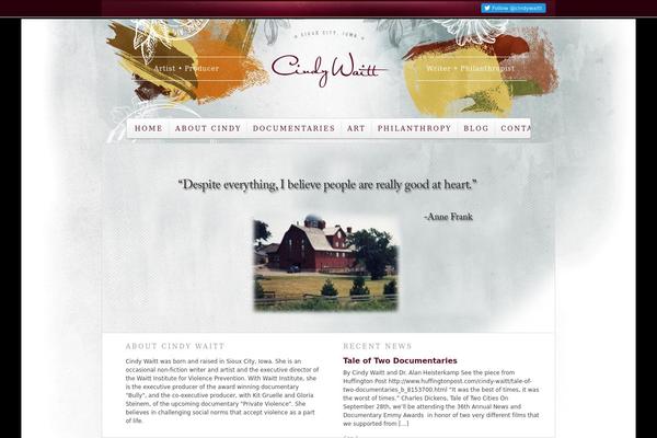 cindywaitt.com site used Waitt