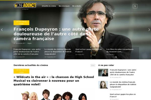 Groove theme site design template sample