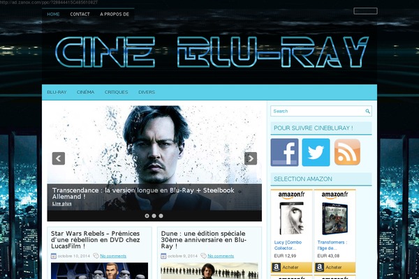 Moviemag theme site design template sample