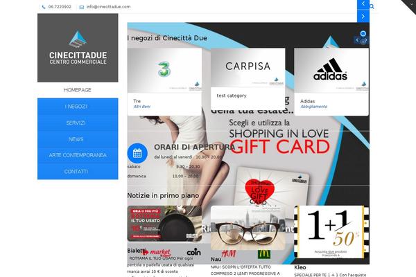 cinecittadue.com site used Ideasfera