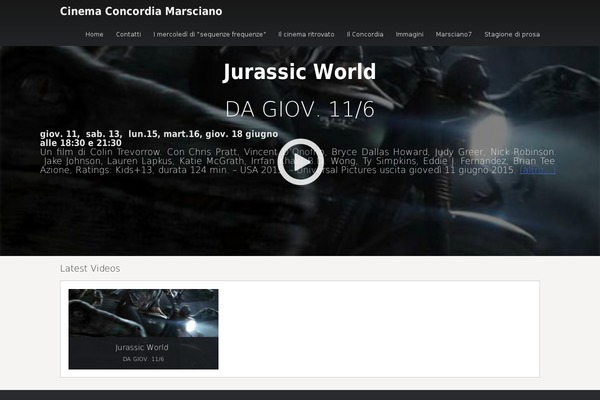 Focus theme site design template sample