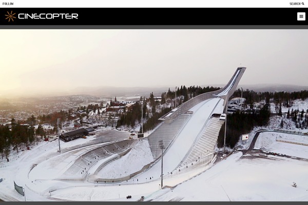 Hypershot theme site design template sample