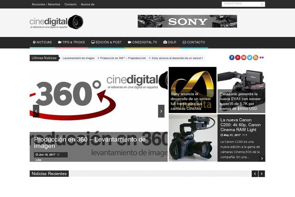 Ceris theme site design template sample