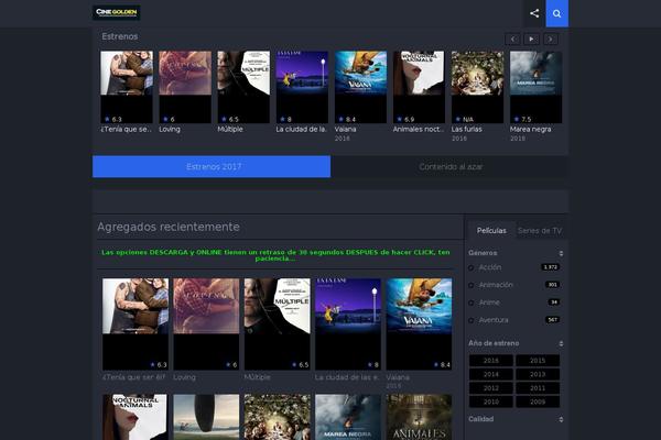 Grifus theme site design template sample