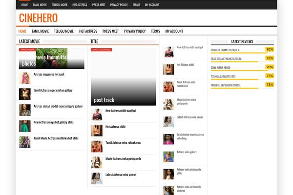 NewsMag theme site design template sample