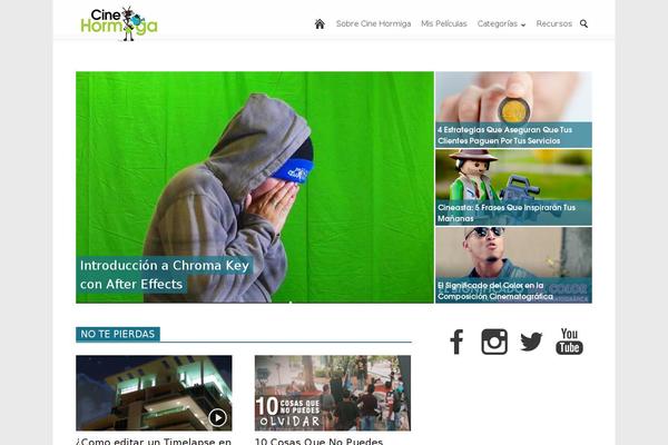 Site using Sharebar plugin