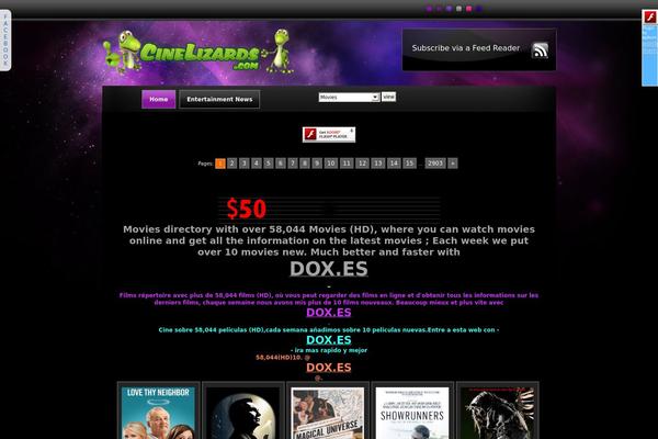 Default2 theme site design template sample