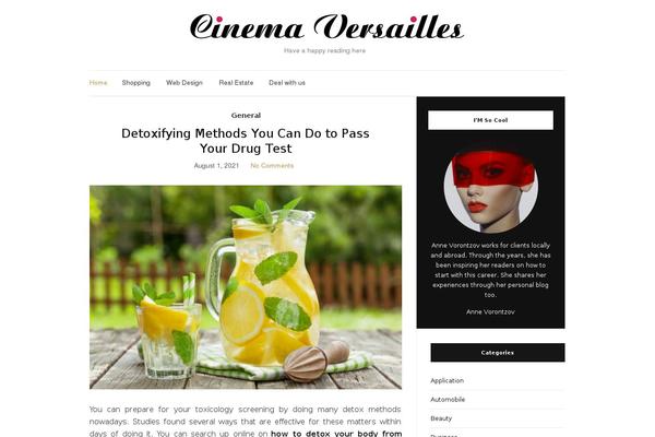 Olsen Light theme site design template sample