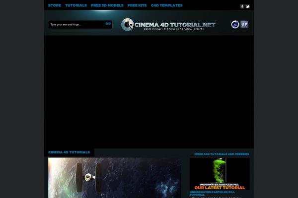 Magnifizine theme site design template sample
