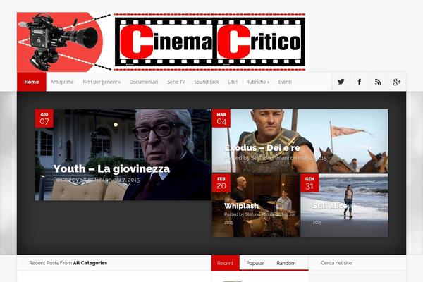 Nexus theme site design template sample