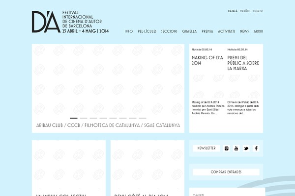 Blacktie theme site design template sample