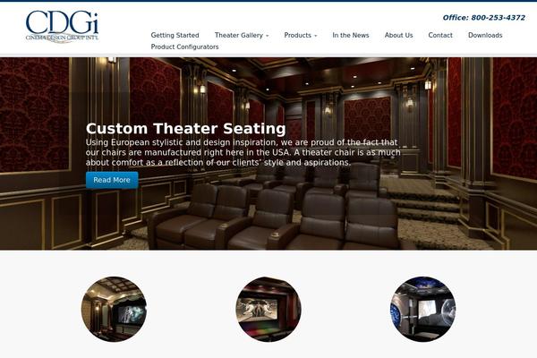 Customizr-child theme site design template sample