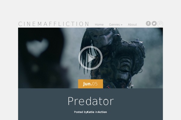 cinemaffliction.com site used Serene