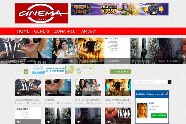 BeeTube theme site design template sample