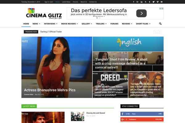 Site using Td-standard-pack plugin