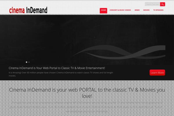 SunRain theme site design template sample
