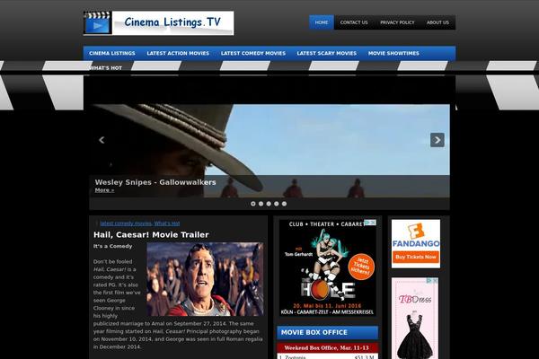 Moviespot theme site design template sample