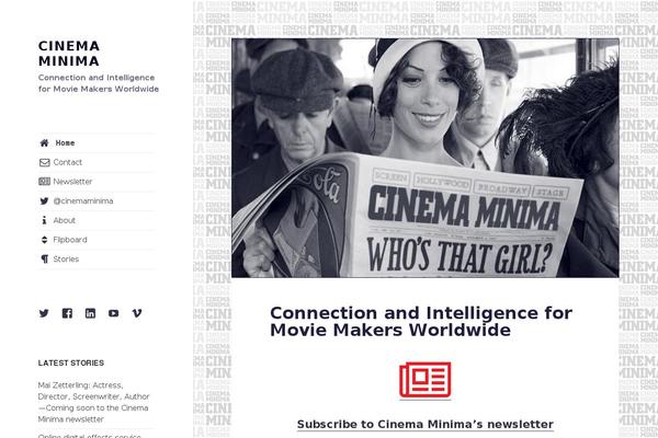 Twentyfifteen Child theme site design template sample