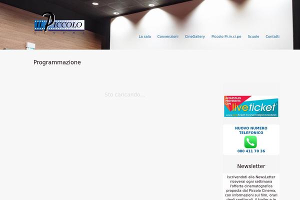 Kalium theme site design template sample