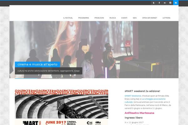 Site using Ruven Themes: Social Widget plugin
