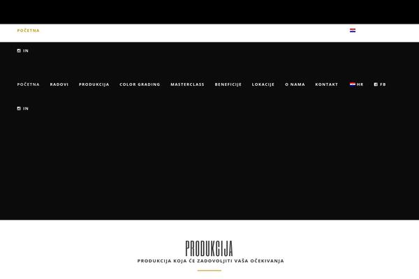 Silverscreen theme site design template sample