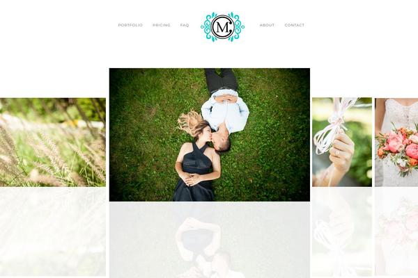 Vega theme site design template sample