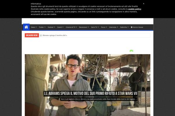 Parker theme site design template sample