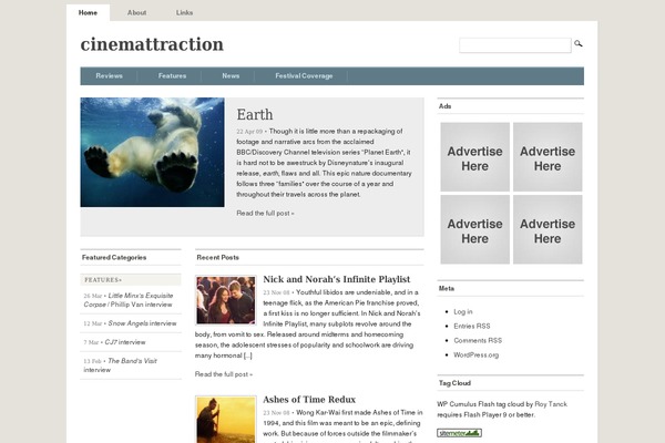 Mimbo theme site design template sample