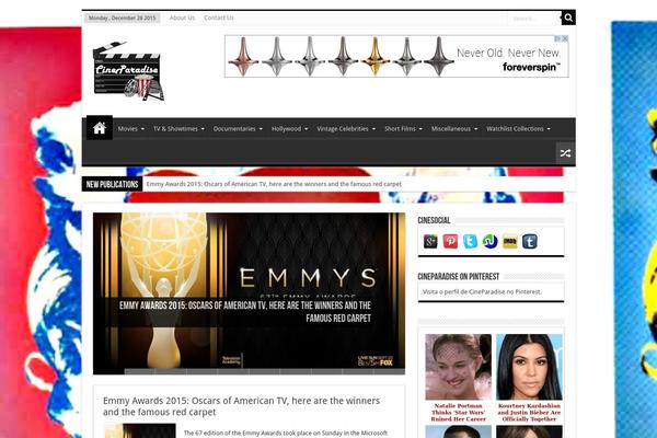 Site using WPMovieLibrary plugin