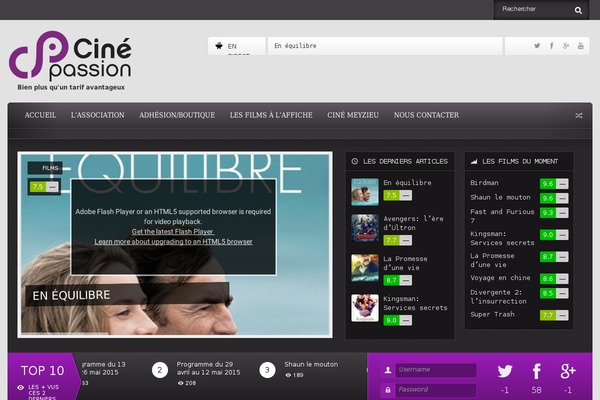 Flavor theme site design template sample