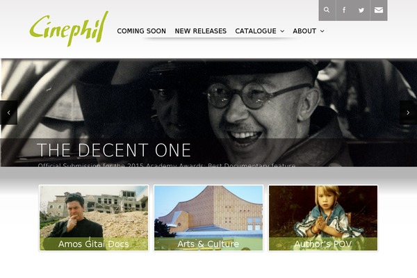 cinephil.co.il site used Elegant