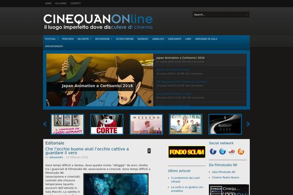 cinequanon.it site used Cinequanon-core