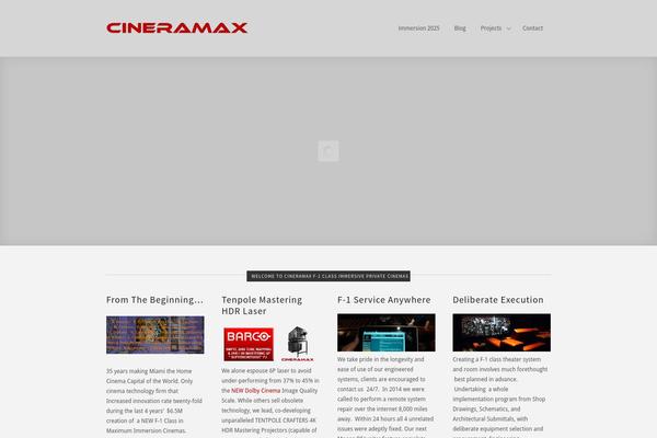 District theme site design template sample