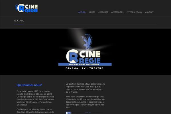 cineregie.com site used Blaszok eCommerce Theme