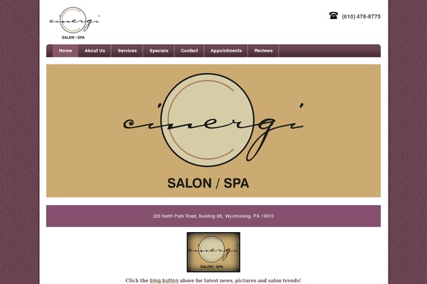 Massage theme site design template sample