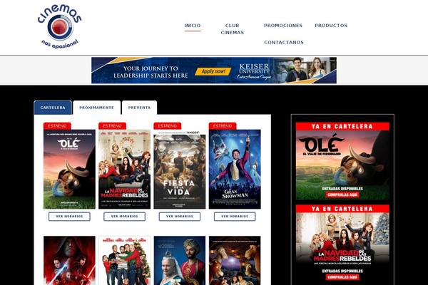 cinesalhambra.com site used Cinemas