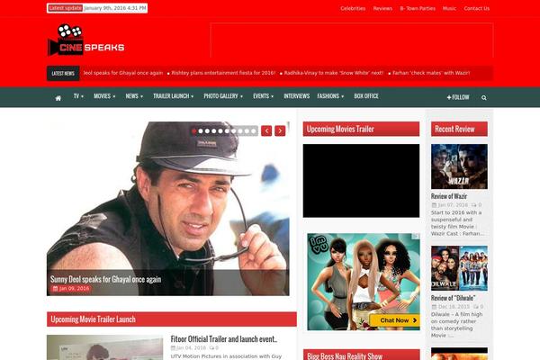 Site using Instanow plugin