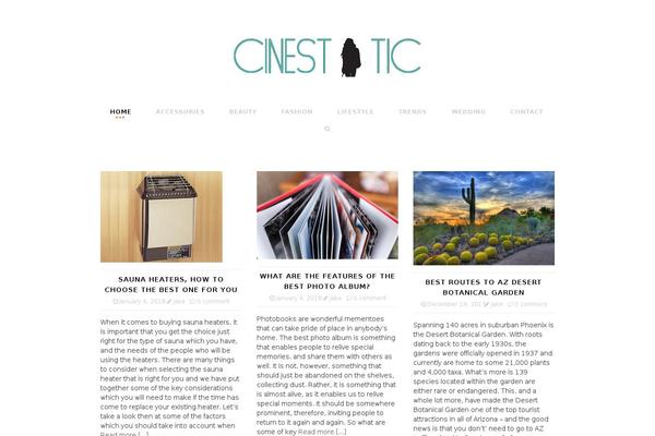 cinestatic.com site used Boksy Lite