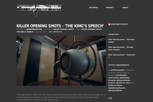 cinevenger.com site used RockWell v1.7.1