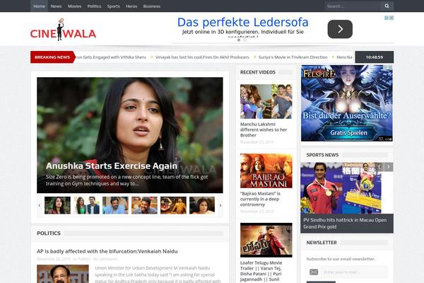 Goodnews 5.5 theme site design template sample