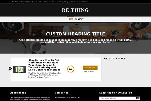 cinfoo.com site used Rehub-things