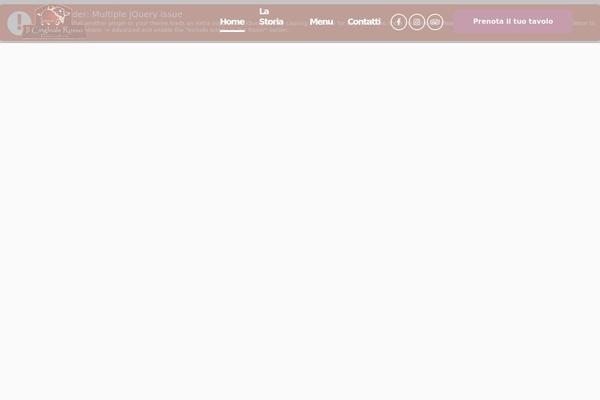Site using Qode-restaurant plugin