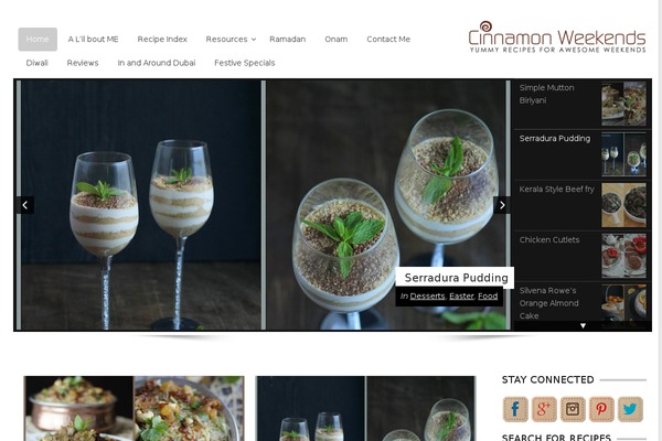 CookingPress theme site design template sample