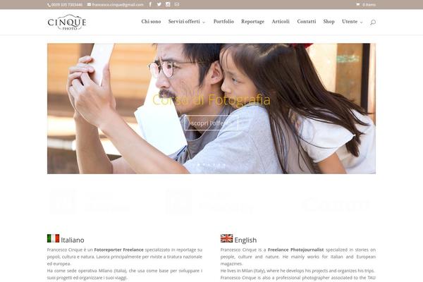 Clockstone theme site design template sample