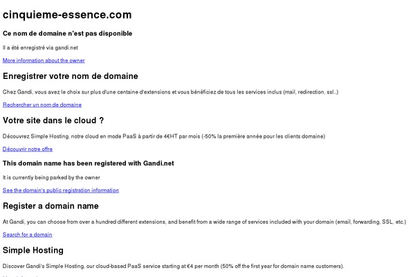 Cascade theme site design template sample