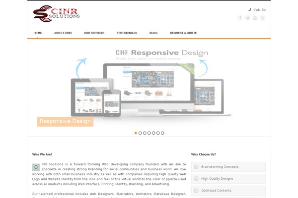 Basic theme site design template sample