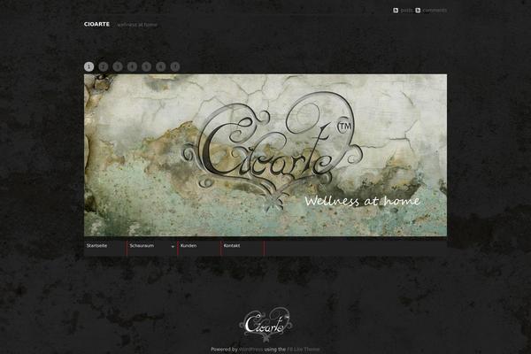 F8 Lite theme site design template sample
